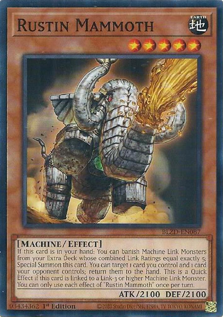 Rustin Mammoth [BLZD-EN087] Common | Exor Games Bridgewater
