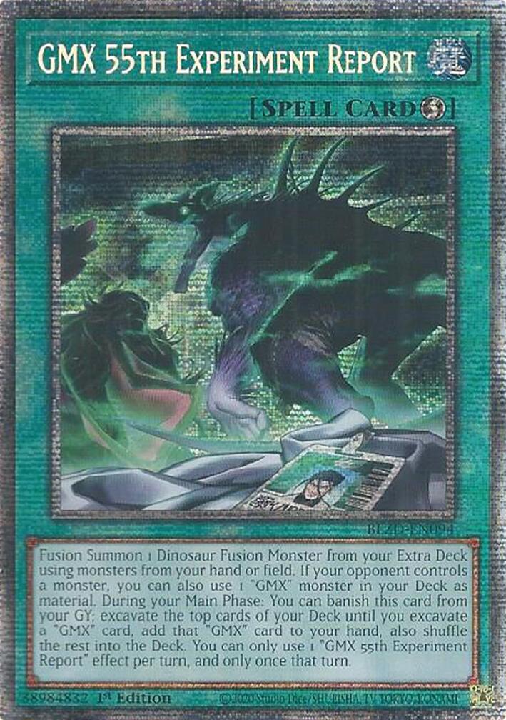 GMX 55th Experiment Report (Starlight Rare) [BLZD-EN094] Starlight Rare | Exor Games Bridgewater