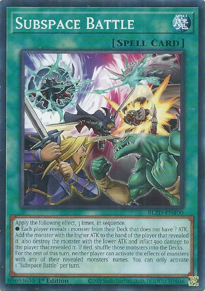 Subspace Battle [BLZD-EN100] Common | Exor Games Bridgewater