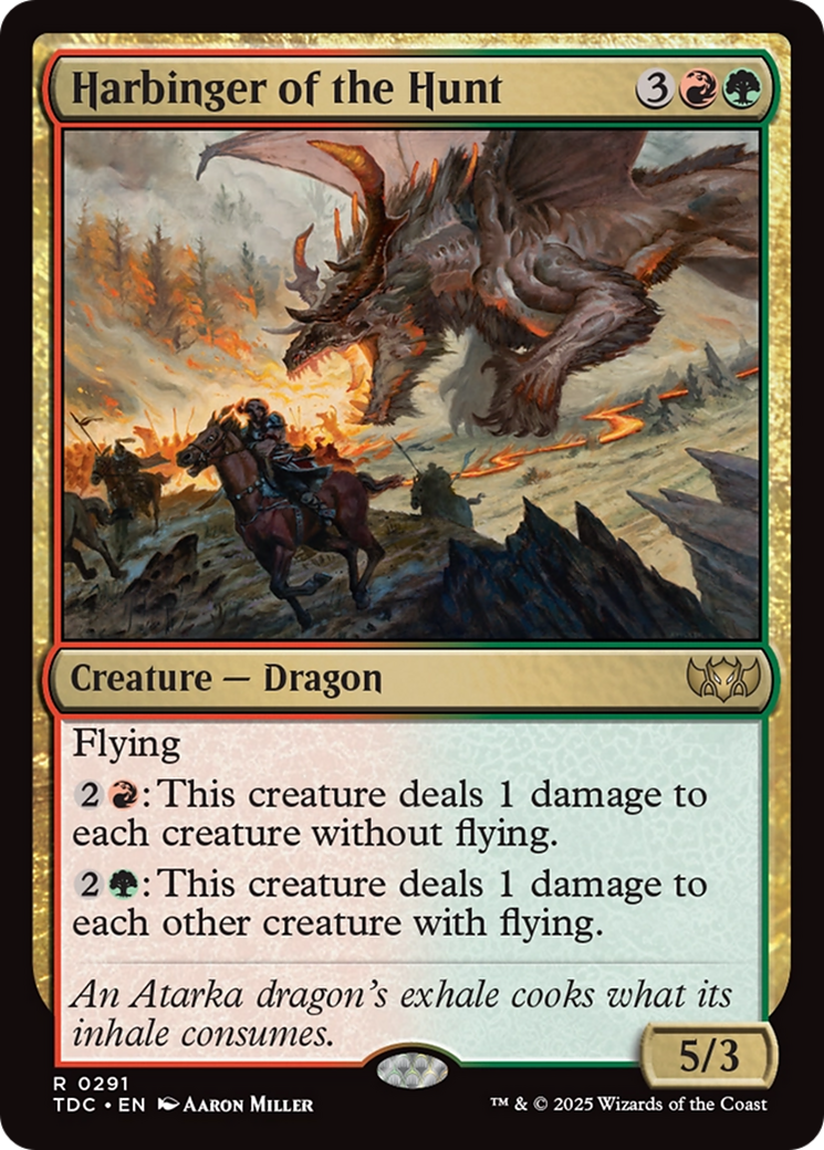 Harbinger of the Hunt [Tarkir: Dragonstorm Commander] | Exor Games Bridgewater