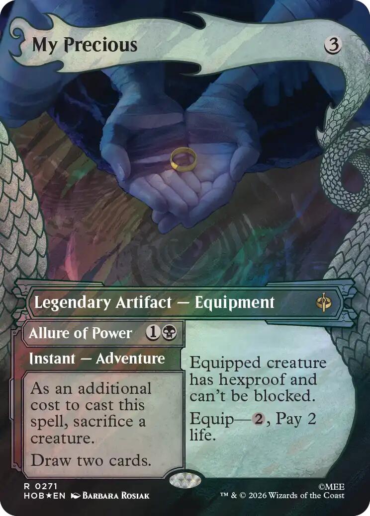 My Precious (Showcase) (Surge Foil) [The Hobbit] | Exor Games Bridgewater