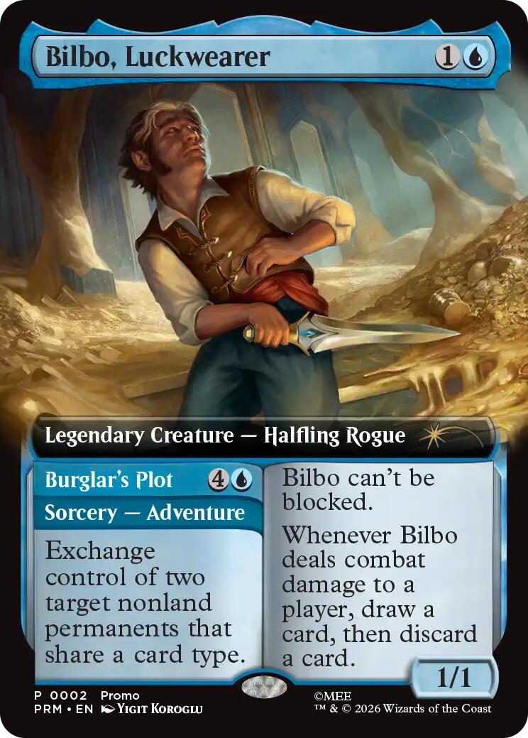 Bilbo, Luckwearer (Extended Art) [Media Promos] | Exor Games Bridgewater