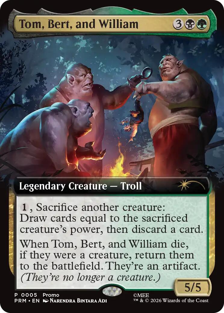 Tom, Bert, and William (Extended Art) [Media Promos] | Exor Games Bridgewater