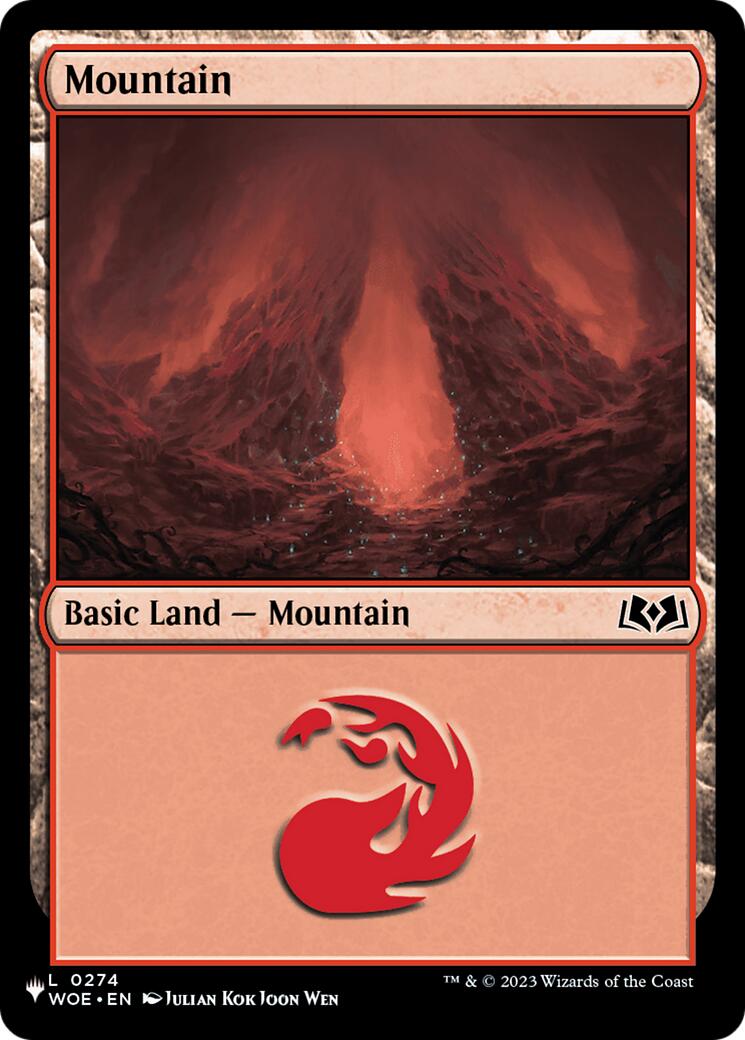Mountain (0274) (WOE) [The List] | Exor Games Bridgewater