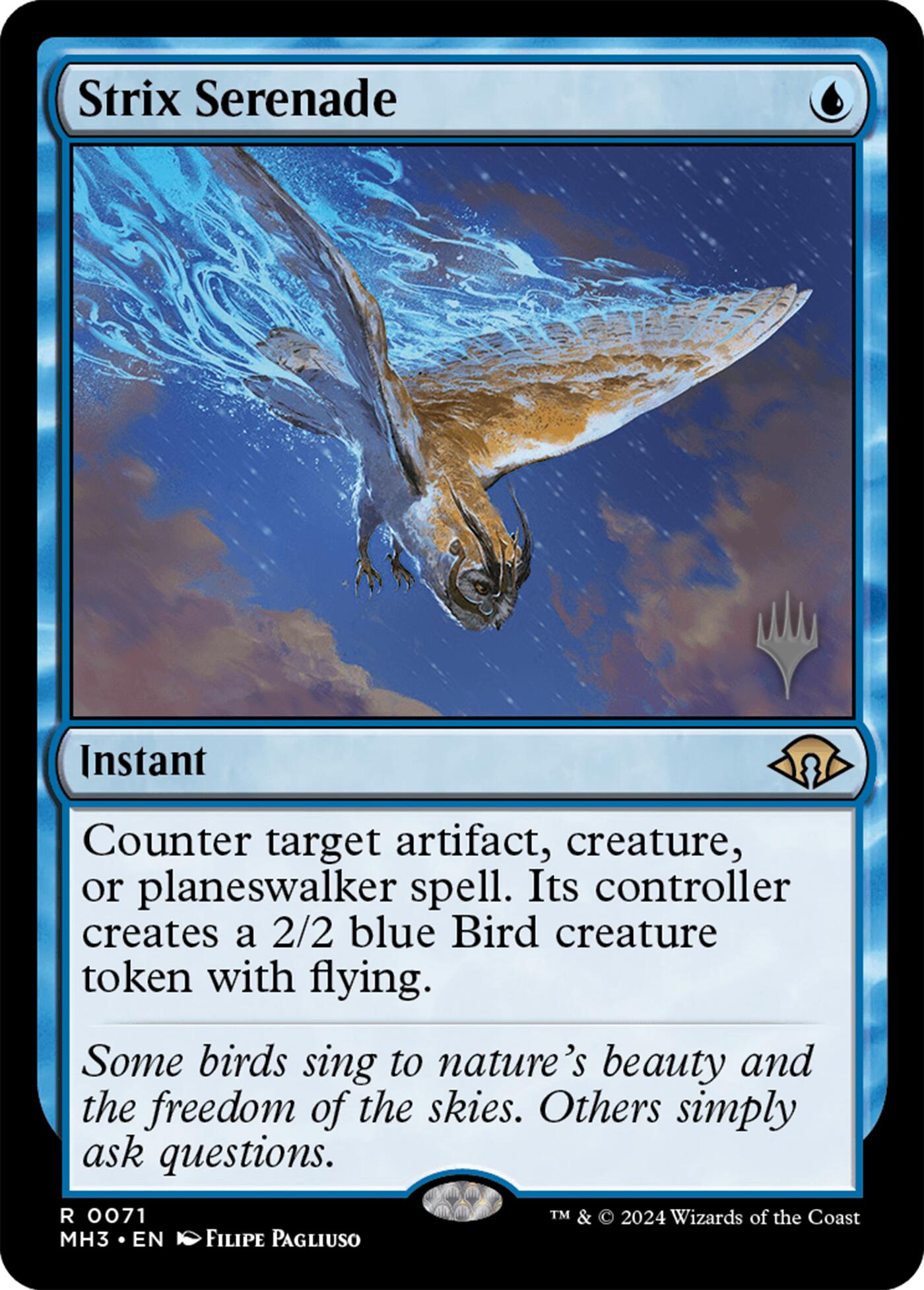 Strix Serenade [Modern Horizons 3 Promos] | Exor Games Bridgewater