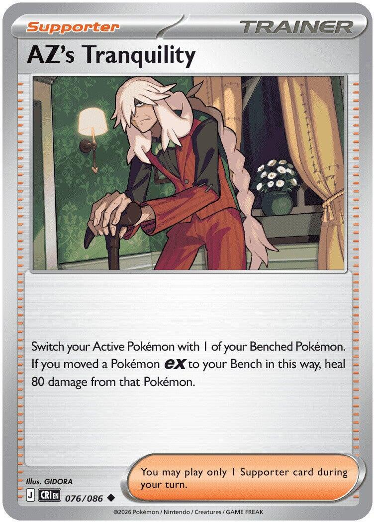 AZ's Tranquility (076/086) [Mega Evolution: Chaos Rising] | Exor Games Bridgewater