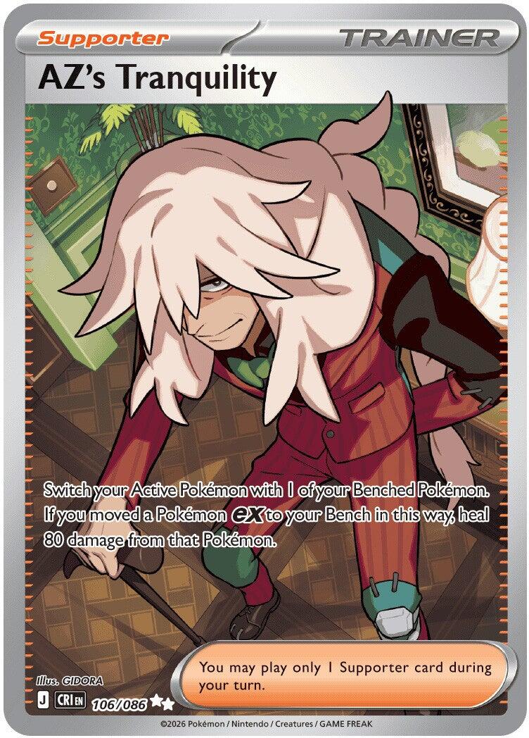 AZ's Tranquility (106/086) [Mega Evolution: Chaos Rising] | Exor Games Bridgewater