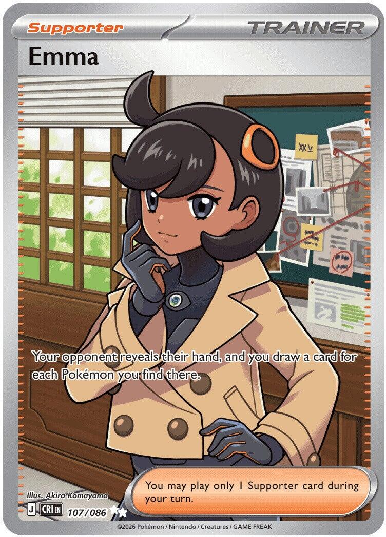 Emma (107/086) [Mega Evolution: Chaos Rising] | Exor Games Bridgewater