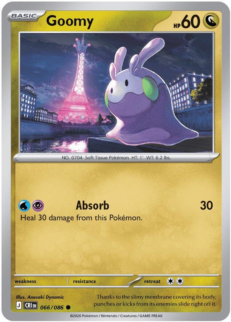 Goomy (066/086) [Mega Evolution: Chaos Rising] | Exor Games Bridgewater