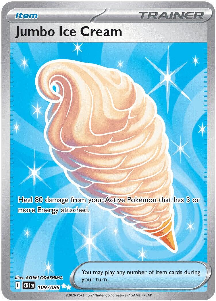Jumbo Ice Cream (109/086) [Mega Evolution: Chaos Rising] | Exor Games Bridgewater