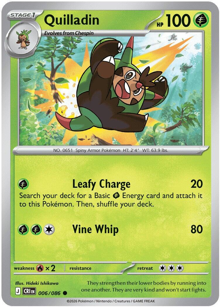Quilladin (006/086) [Mega Evolution: Chaos Rising] | Exor Games Bridgewater