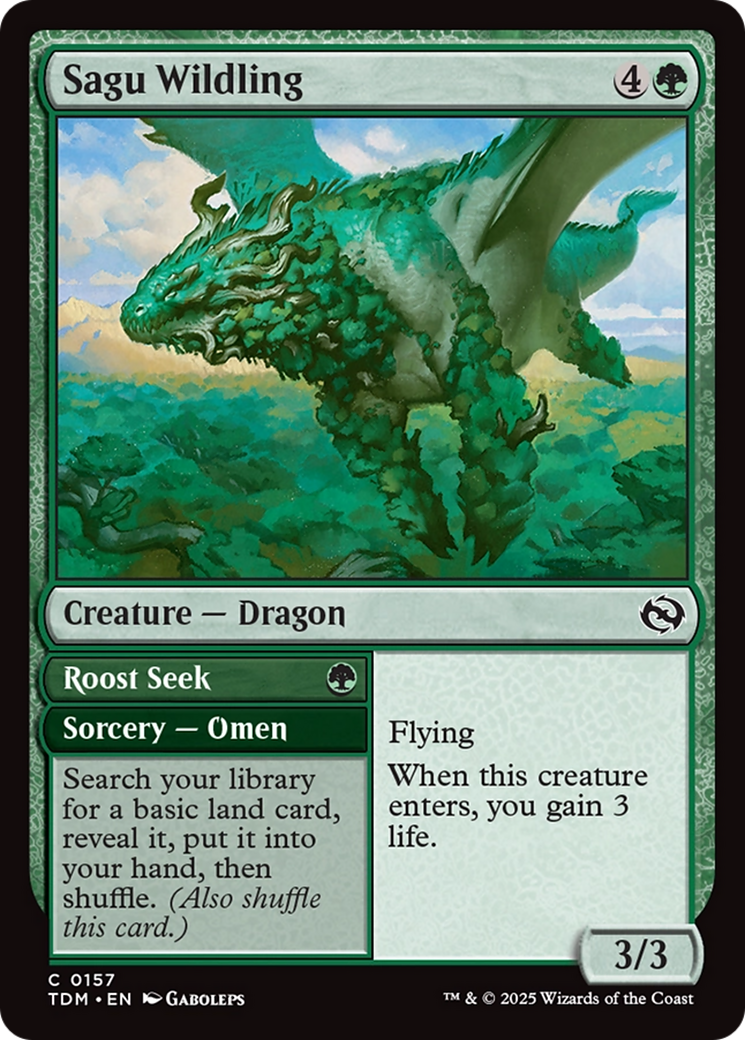 Sagu Wildling [Tarkir: Dragonstorm] | Exor Games Bridgewater