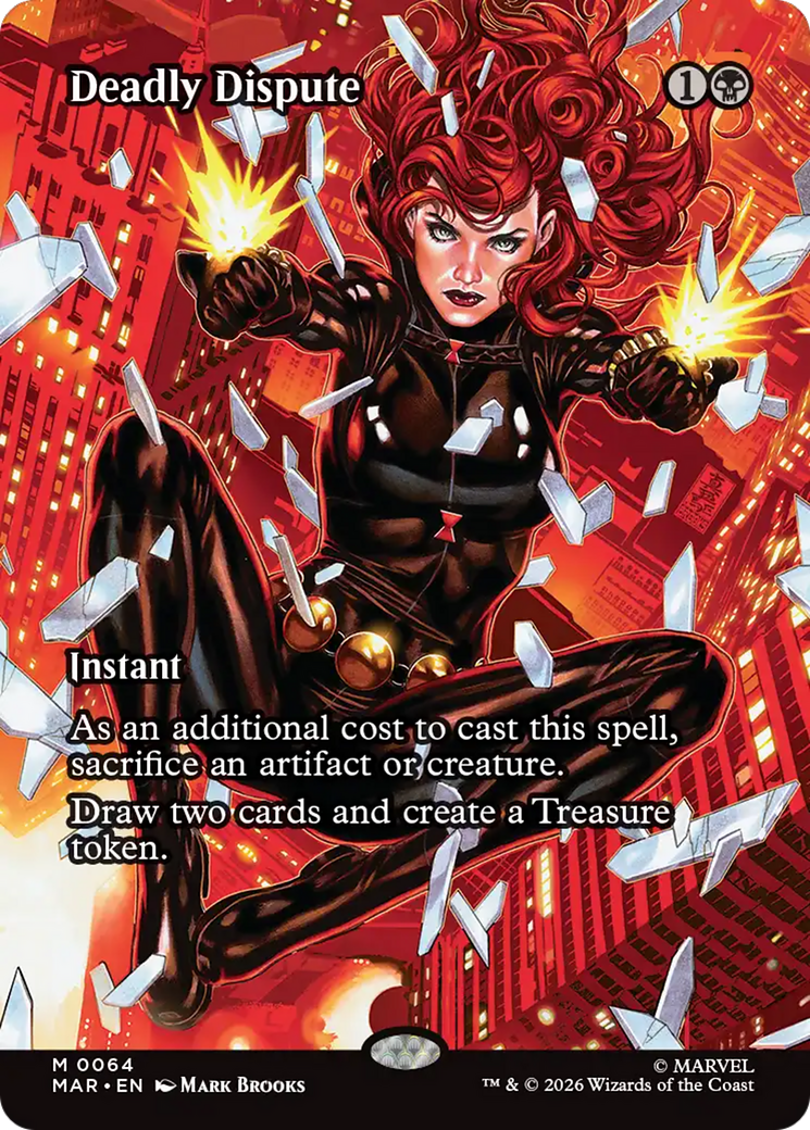 Deadly Dispute (Borderless) [Marvel Universe: Eternal-Legal] | Exor Games Bridgewater