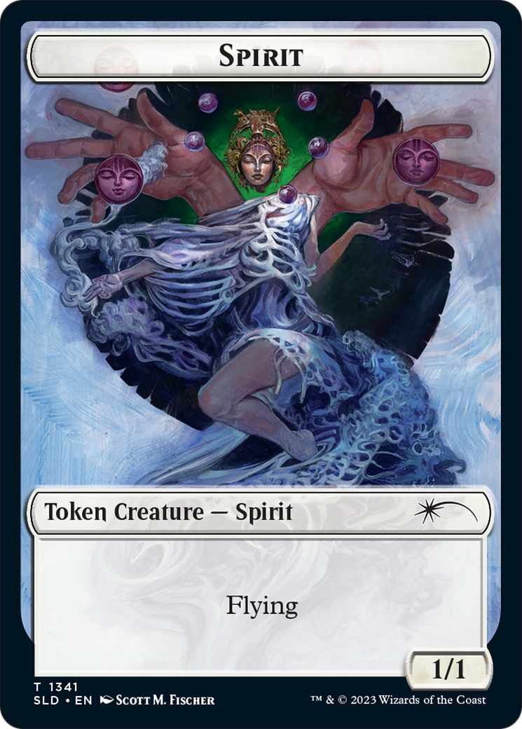 Angel // Spirit Double-Sided Token [Secret Lair Drop Series] | Exor Games Bridgewater