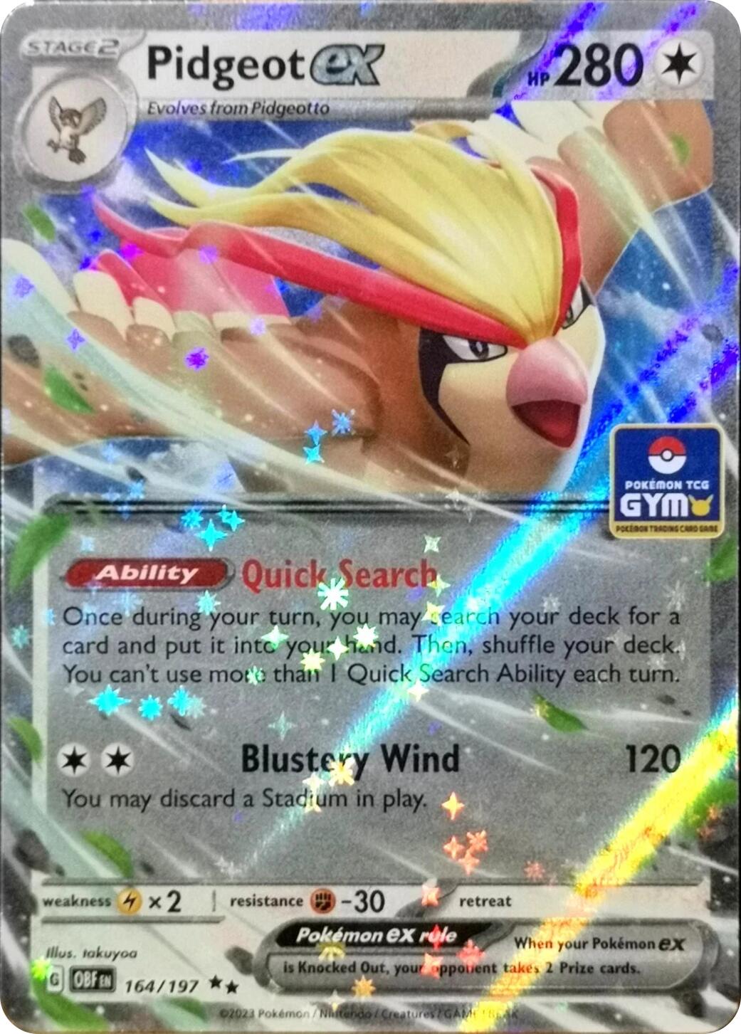 Pidgeot ex (164/197) [Miscellaneous Cards] | Exor Games Bridgewater