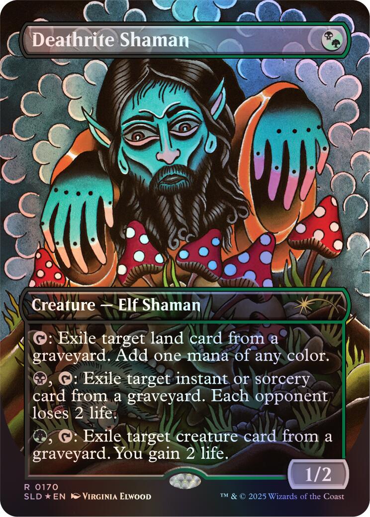 Deathrite Shaman (Rainbow Foil) [Secret Lair Drop Series] | Exor Games Bridgewater