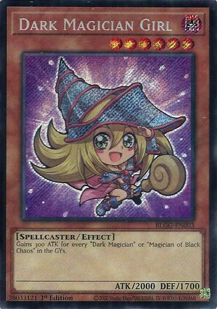 Dark Magician Girl [BLGG-EN003] Secret Rare | Exor Games Bridgewater