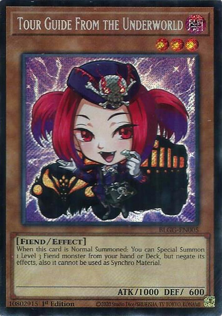 Tour Guide From the Underworld [BLGG-EN005] Secret Rare | Exor Games Bridgewater
