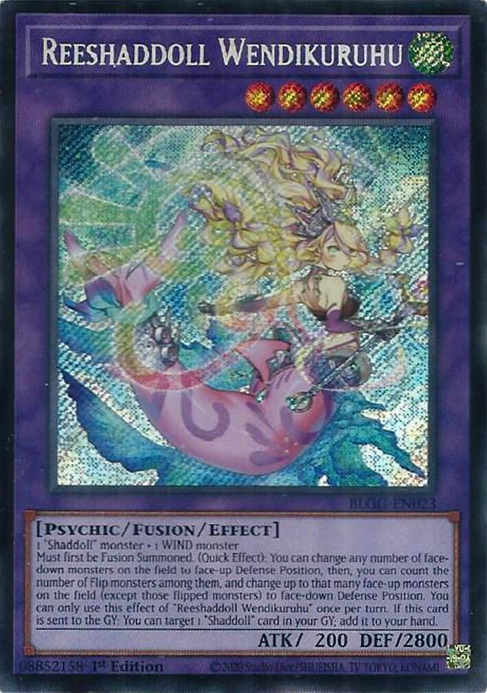Reeshaddoll Wendikuruhu [BLGG-EN023] Secret Rare | Exor Games Bridgewater