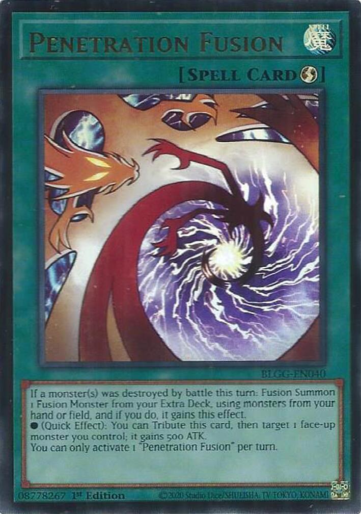 Penetration Fusion [BLGG-EN040] Ultra Rare | Exor Games Bridgewater