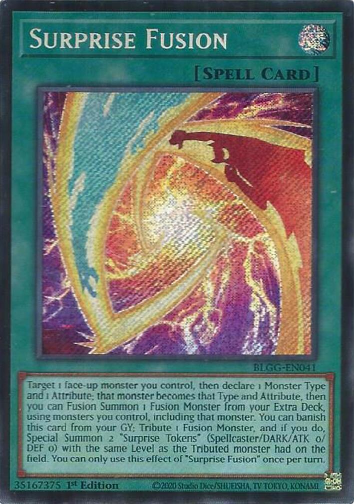 Surprise Fusion [BLGG-EN041] Secret Rare | Exor Games Bridgewater
