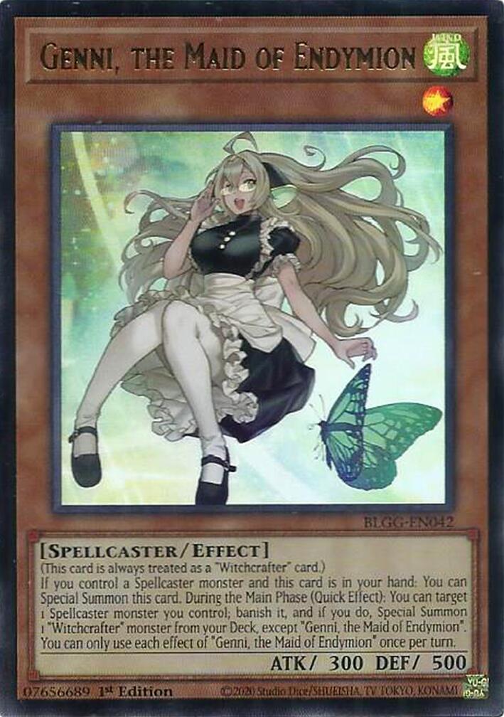 Genni, the Maid of Endymion [BLGG-EN042] Ultra Rare | Exor Games Bridgewater