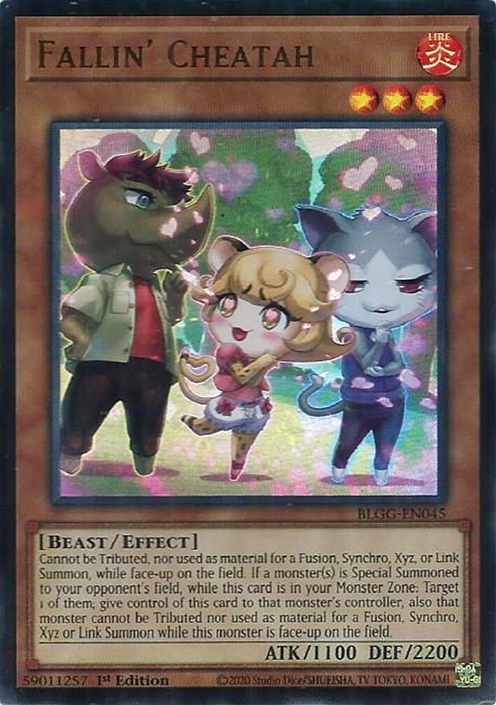 Fallin' Cheatah [BLGG-EN045] Ultra Rare | Exor Games Bridgewater