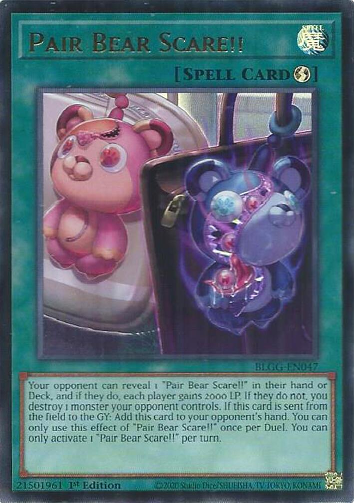 Pair Bear Scare!! [BLGG-EN047] Ultra Rare | Exor Games Bridgewater
