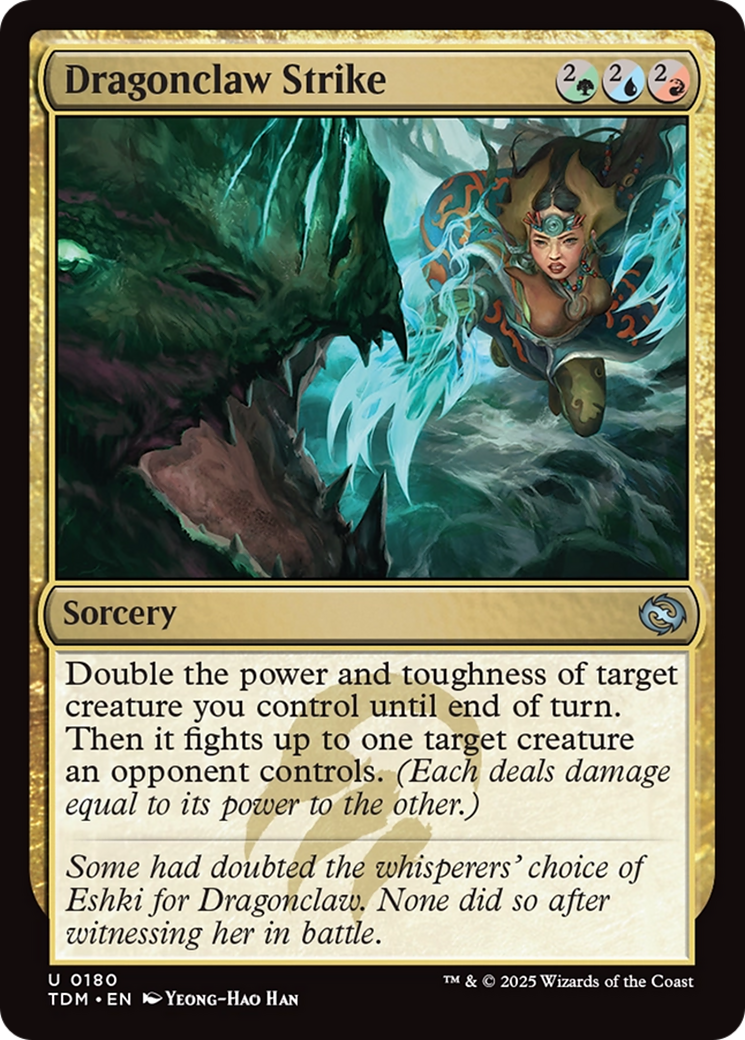 Dragonclaw Strike [Tarkir: Dragonstorm] | Exor Games Bridgewater