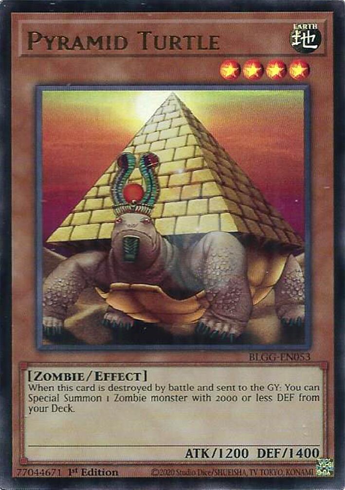 Pyramid Turtle [BLGG-EN053] Ultra Rare | Exor Games Bridgewater