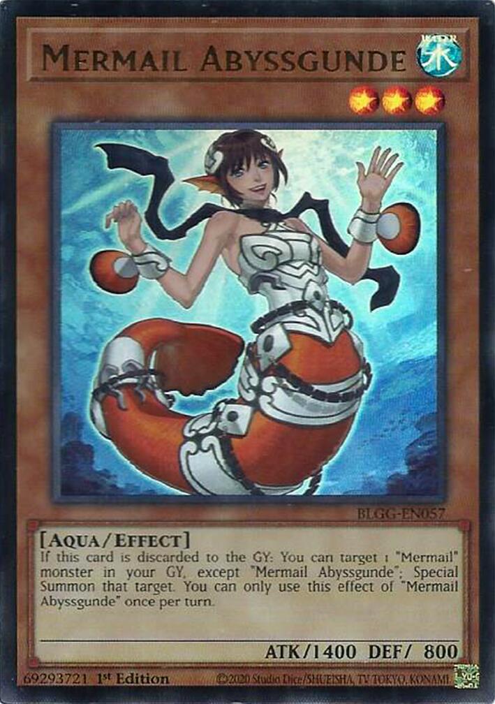 Mermail Abyssgunde [BLGG-EN057] Ultra Rare | Exor Games Bridgewater