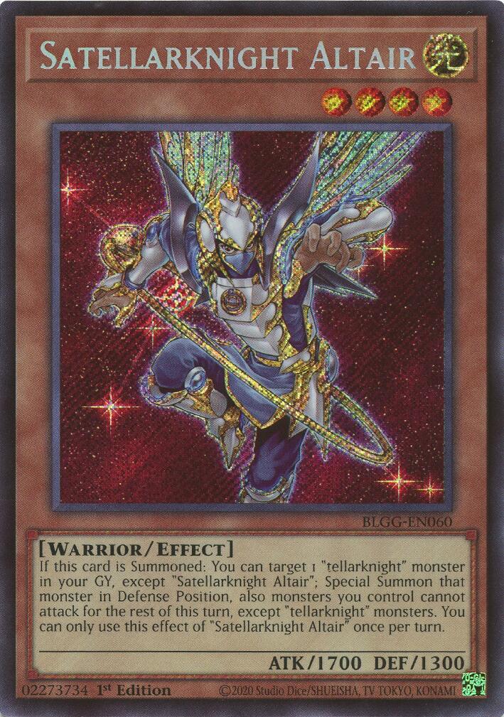 Satellarknight Altair [BLGG-EN060] Secret Rare | Exor Games Bridgewater