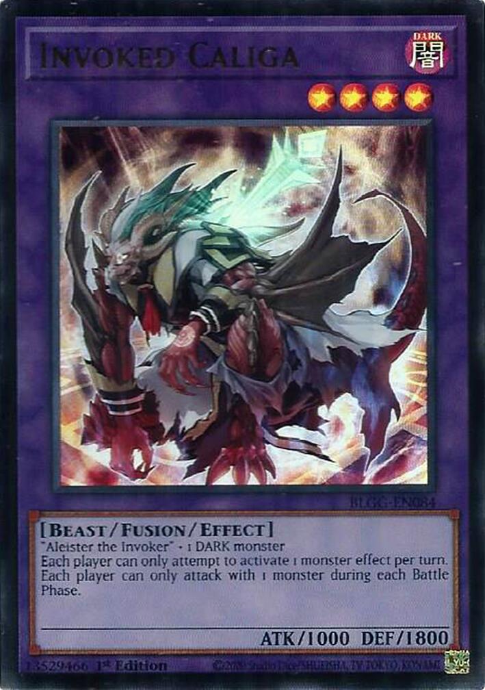 Invoked Caliga [BLGG-EN084] Ultra Rare | Exor Games Bridgewater