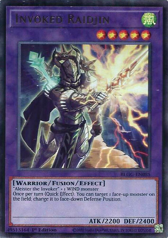 Invoked Raidjin [BLGG-EN085] Ultra Rare | Exor Games Bridgewater