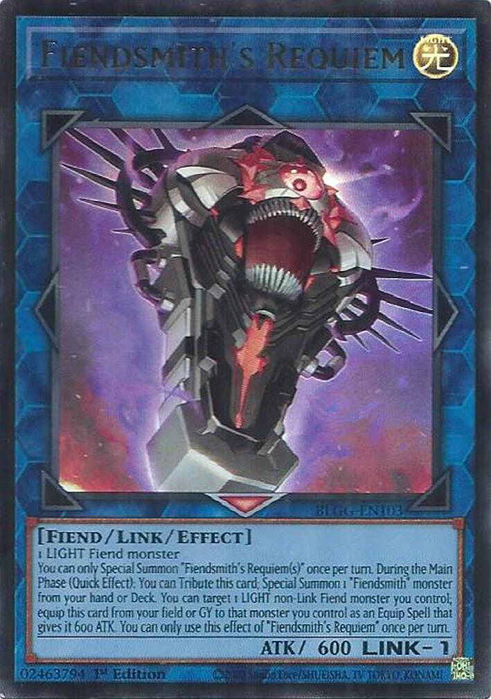 Fiendsmith's Requiem [BLGG-EN103] Ultra Rare | Exor Games Bridgewater