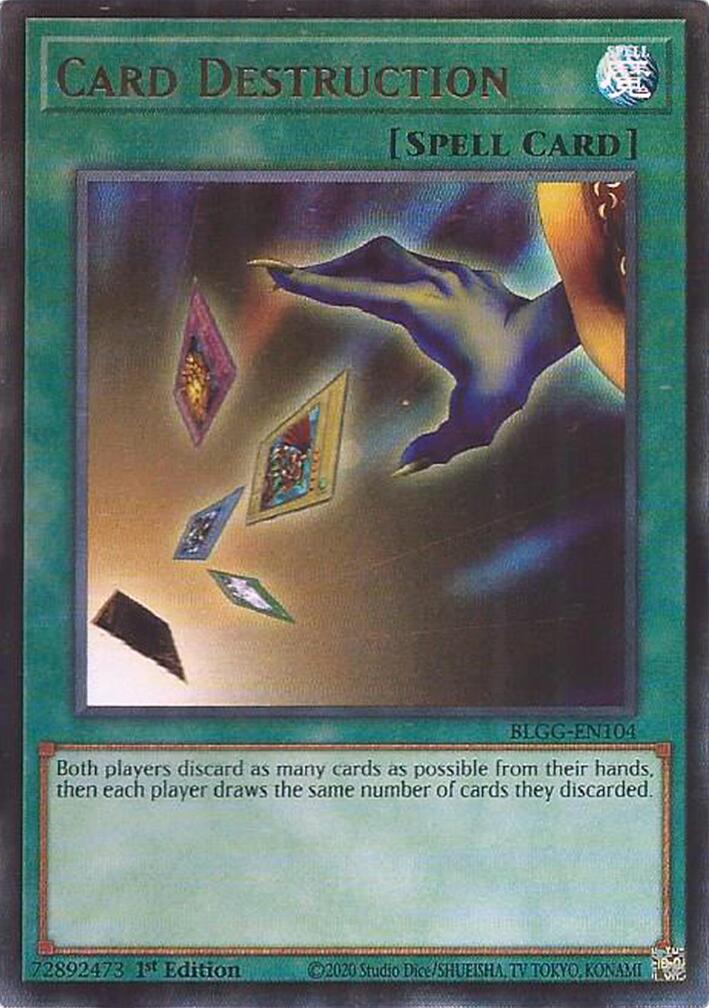 Card Destruction [BLGG-EN104] Ultra Rare | Exor Games Bridgewater
