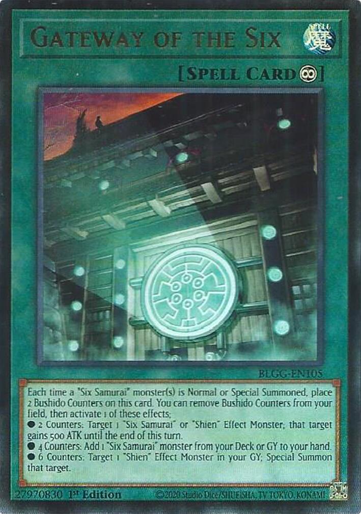 Gateway of the Six [BLGG-EN105] Ultra Rare | Exor Games Bridgewater
