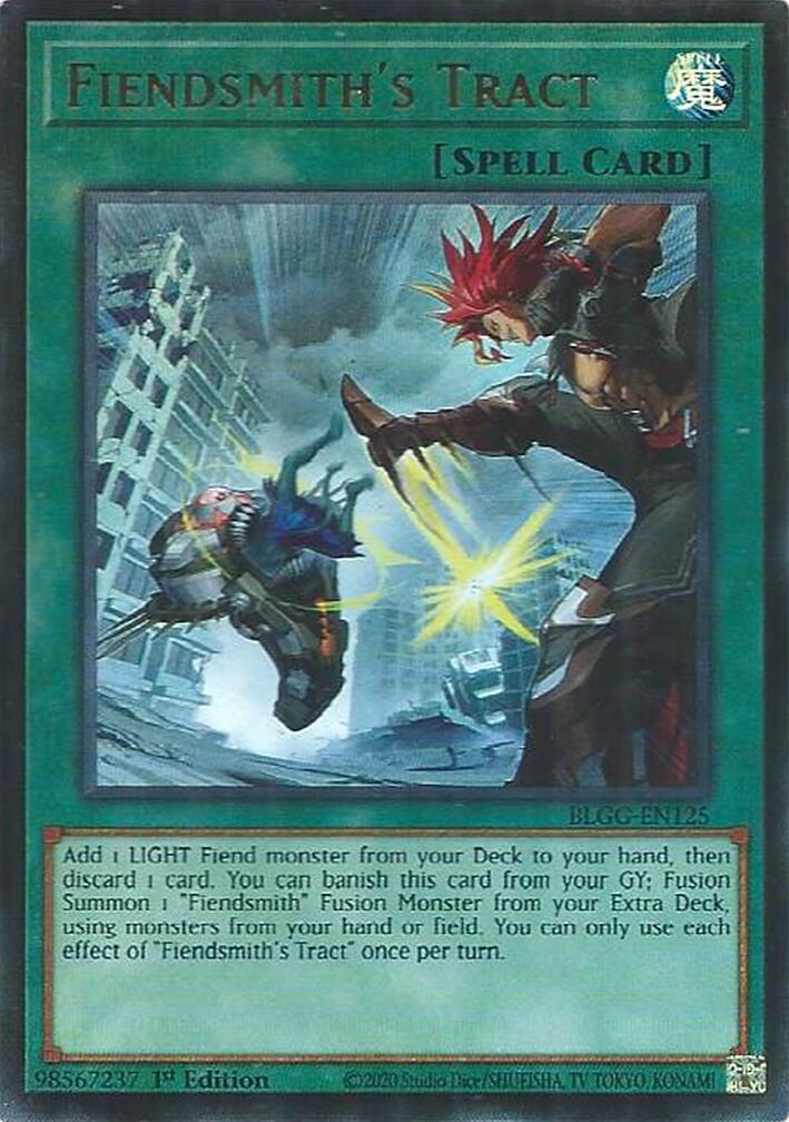 Fiendsmith's Tract [BLGG-EN125] Ultra Rare | Exor Games Bridgewater