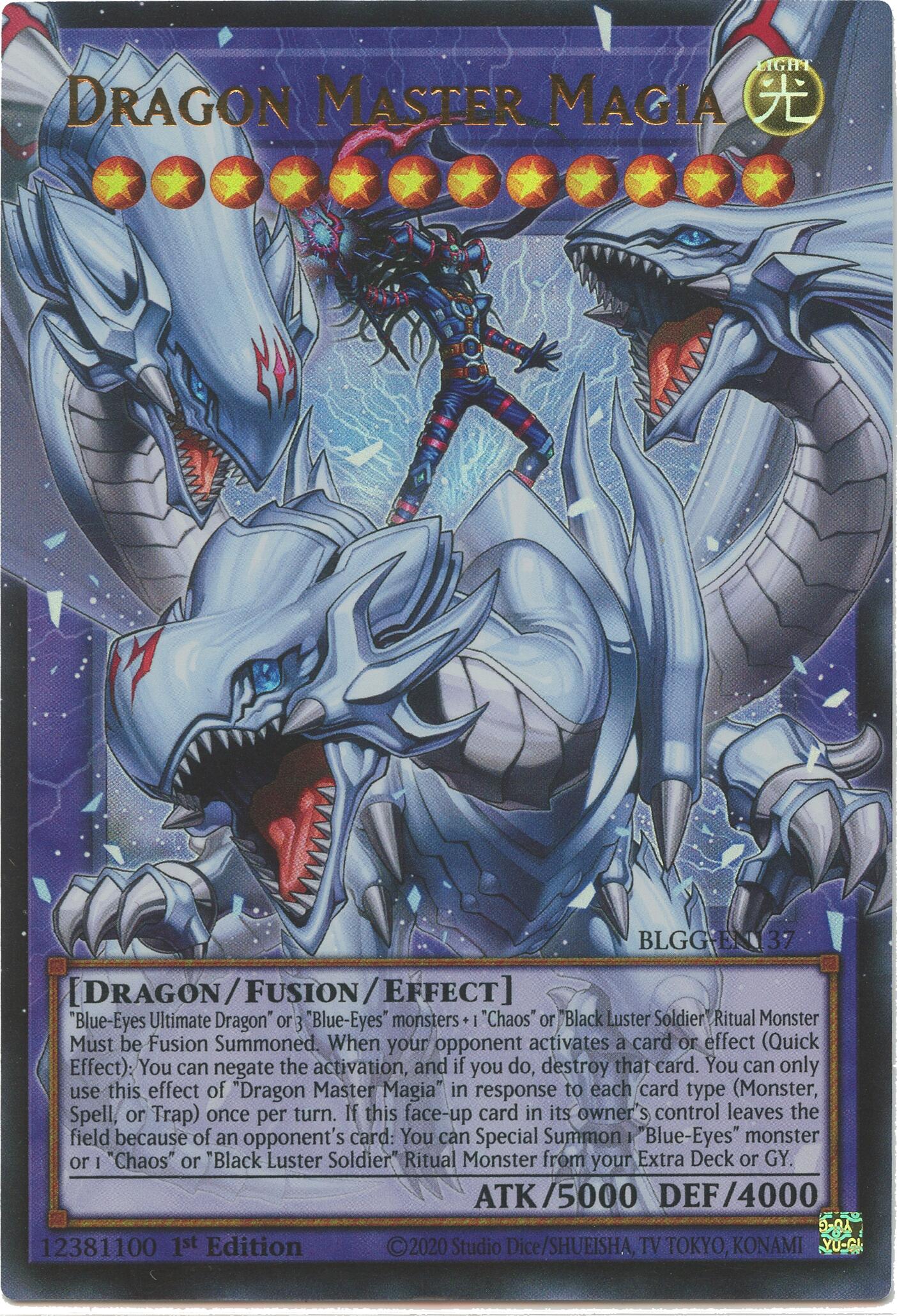 Dragon Master Magia [BLGG-EN137] Ultra Rare | Exor Games Bridgewater