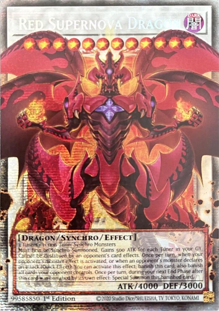 Red Supernova Dragon (Starlight Rare) [BLGG-EN139] Starlight Rare | Exor Games Bridgewater