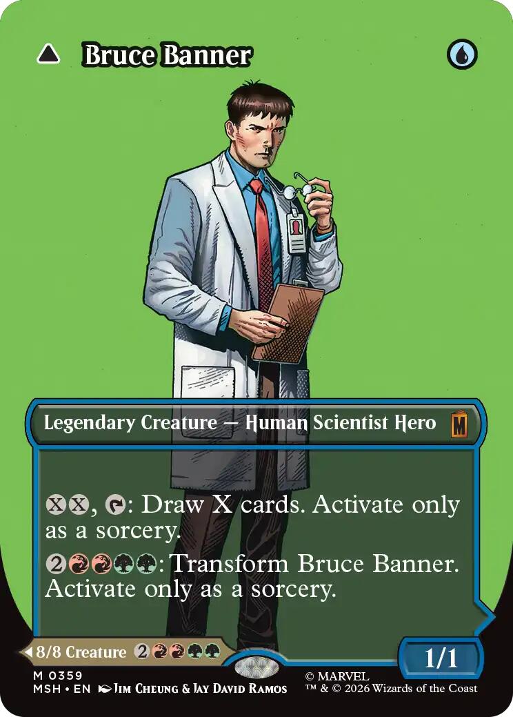 Bruce Banner (Borderless) (0359) [Marvel Super Heroes] | Exor Games Bridgewater