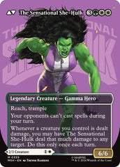 Jennifer Walters // The Sensational She-Hulk (Borderless) (0355) [Marvel Super Heroes] | Exor Games Bridgewater