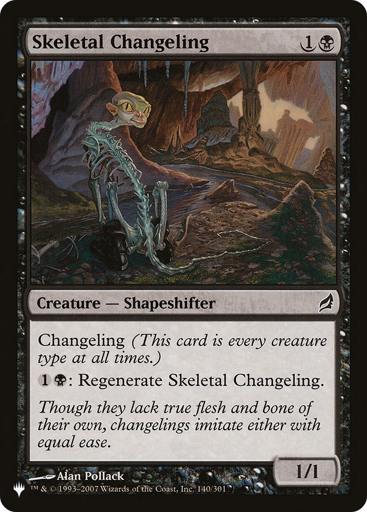 Skeletal Changeling [The List Reprints] | Exor Games Bridgewater