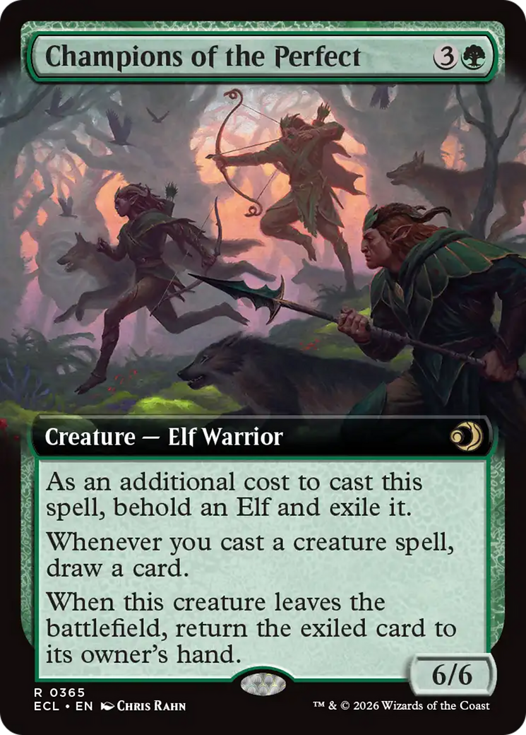 Champions of the Perfect (Extended Art) [Lorwyn Eclipsed] | Exor Games Bridgewater