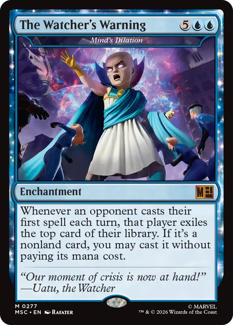 The Watcher's Warning - Mind's Dilation [Marvel Super Heroes Commander] | Exor Games Bridgewater