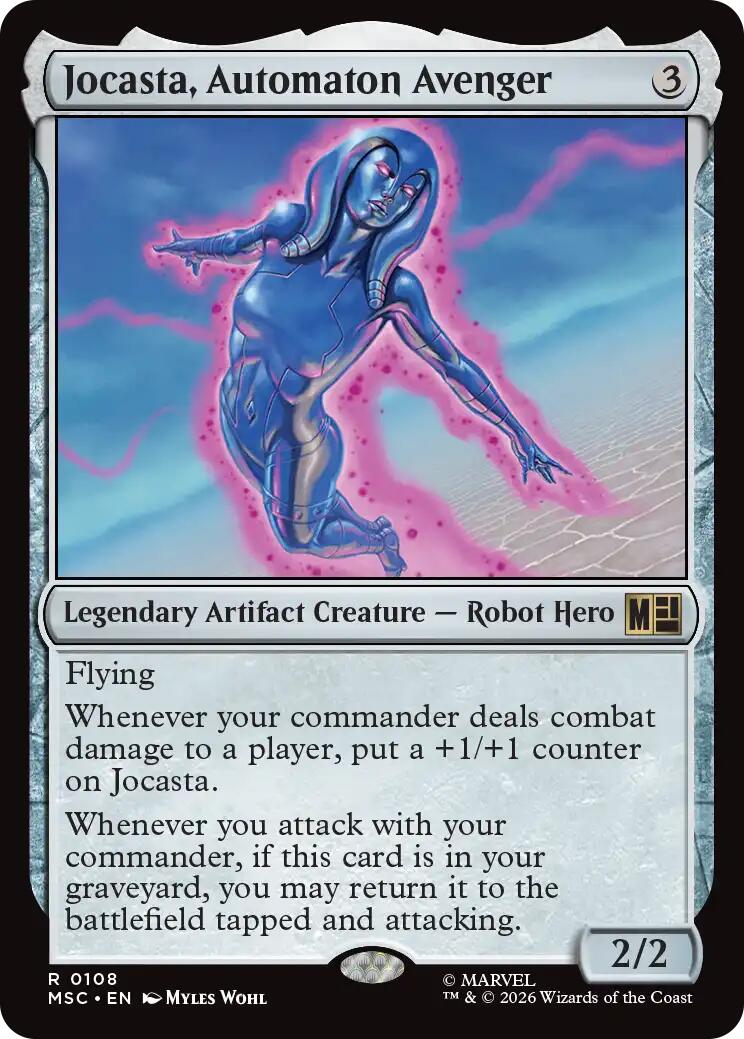 Jocasta, Automaton Avenger (Surge Foil) [Marvel Super Heroes Commander] | Exor Games Bridgewater