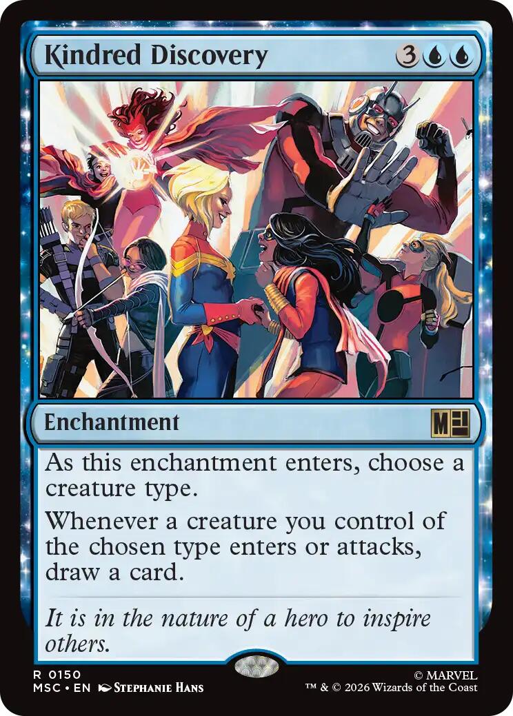Kindred Discovery (Surge Foil) [Marvel Super Heroes Commander] | Exor Games Bridgewater