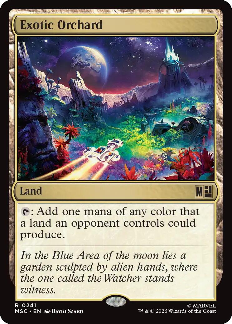 Exotic Orchard (Surge Foil) [Marvel Super Heroes Commander] | Exor Games Bridgewater