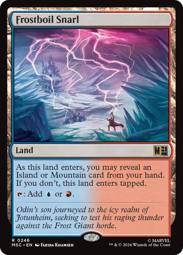 Frostboil Snarl (Surge Foil) [Marvel Super Heroes Commander] | Exor Games Bridgewater