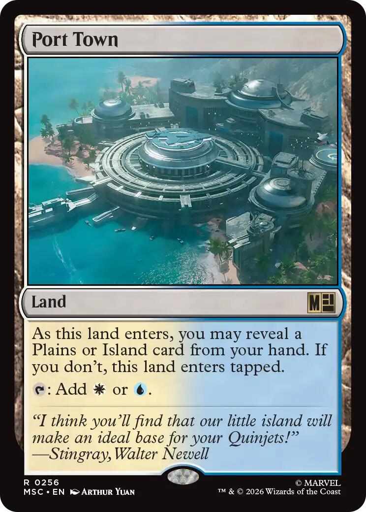 Port Town (Surge Foil) [Marvel Super Heroes Commander] | Exor Games Bridgewater